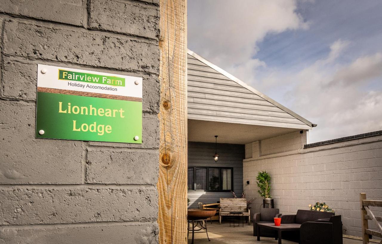 Lionheart Large Luxury Lodge - Sleeps 10- Dog Friendly,Near Sherwood Forest At Fairview Farm Nottingham Great For Family Gatherings ,Groups ,Parties Zewnętrze zdjęcie